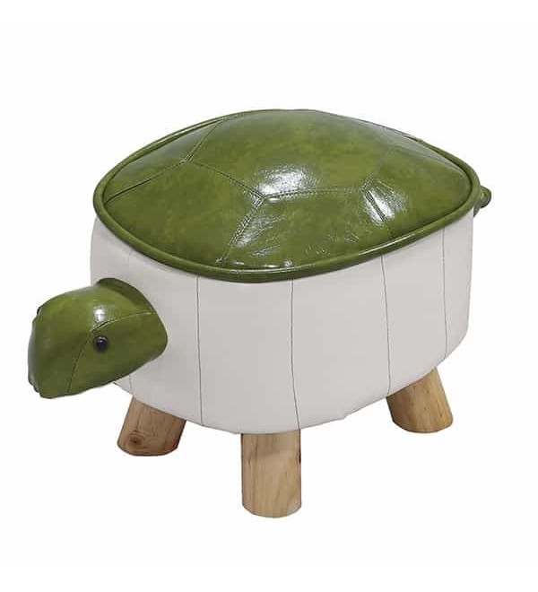 小烏龜深綠色兒童椅凳