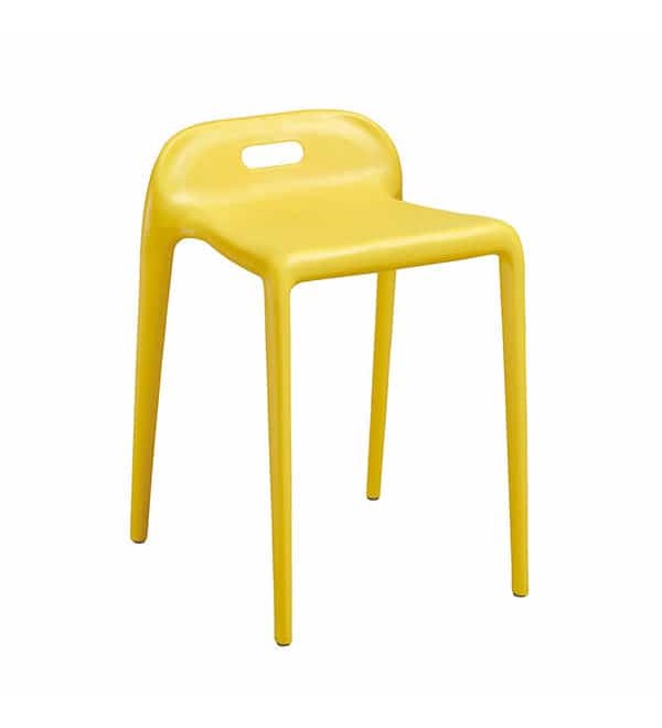 斐儷黃色椅凳