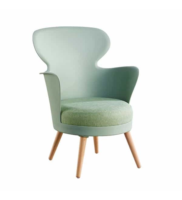 特里爾綠色造型椅